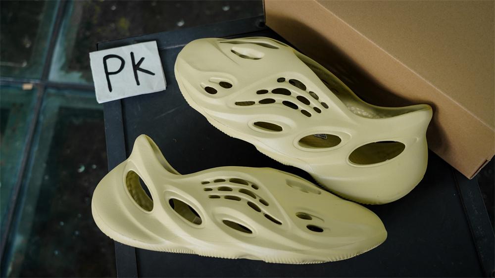 PK GOD adidas Yeezy Foam RNNR Sulfur RETAIL MATERIALS READY TO SHIP